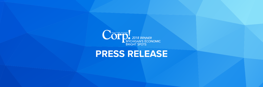 Corp Award 2018 - Press Release Banner