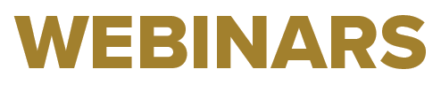 WEBINAR newsletter banner